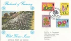 Wild Flowers GB Guernsey FDC 1972 (140318)