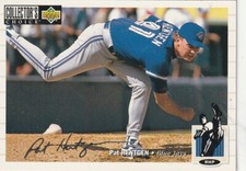 FREE SHIPPI-1994 Upper Deck Collector's Choice Silver Signature Pat Hentgen #133