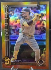 2025 Topps Update RC - Tirso Ornelas /50 - Gold Foil - Padres