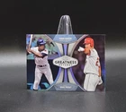 2019 Topps Chrome HANK AARON / MIKE TROUT Greatness Returns Insert Card GRE-8