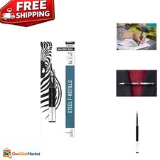Zebra Pen G-Series Stainless Steel Gel Ink Pe...