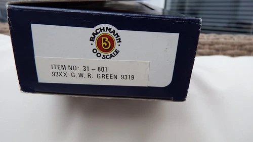 Bachmann 31-801 OO Gauge Class 93XX Mogul GWR Green "9319" 