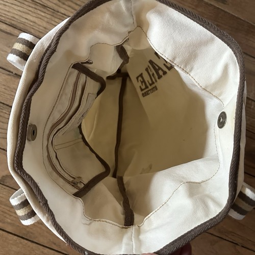 Borsa a tracolla American Eagle Outfitters borsa in tela beige - Foto 12 di 12