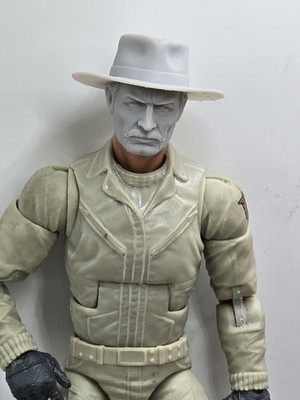 3d Printed COWBOY VAN KLEEF V2 STRAIGHT HAT HEAD 6'' 1:12 Classified/Legends 