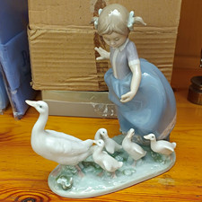 Hurry Now (Young Girl with Geese / Ducks) Model Number: 5503 without Box