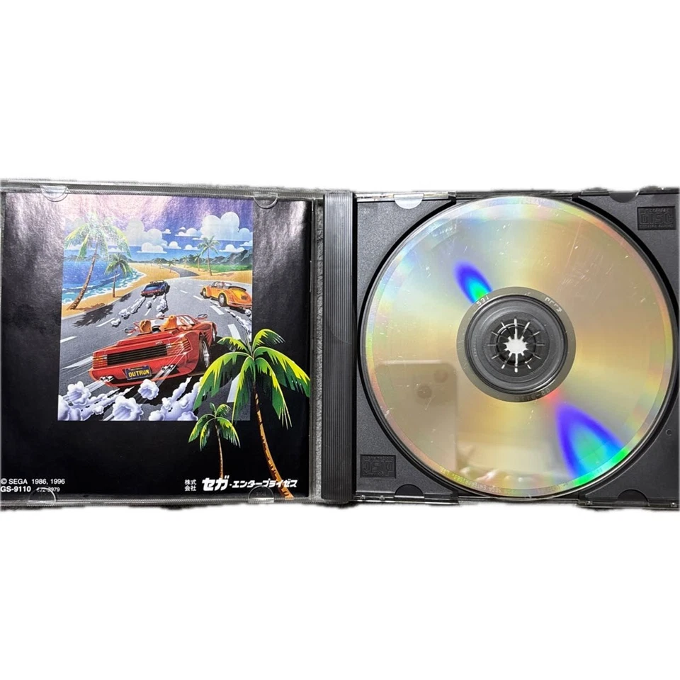 Sega Saturn Out Run SS Racing Game Japan Import Tested - Image 2 of 3