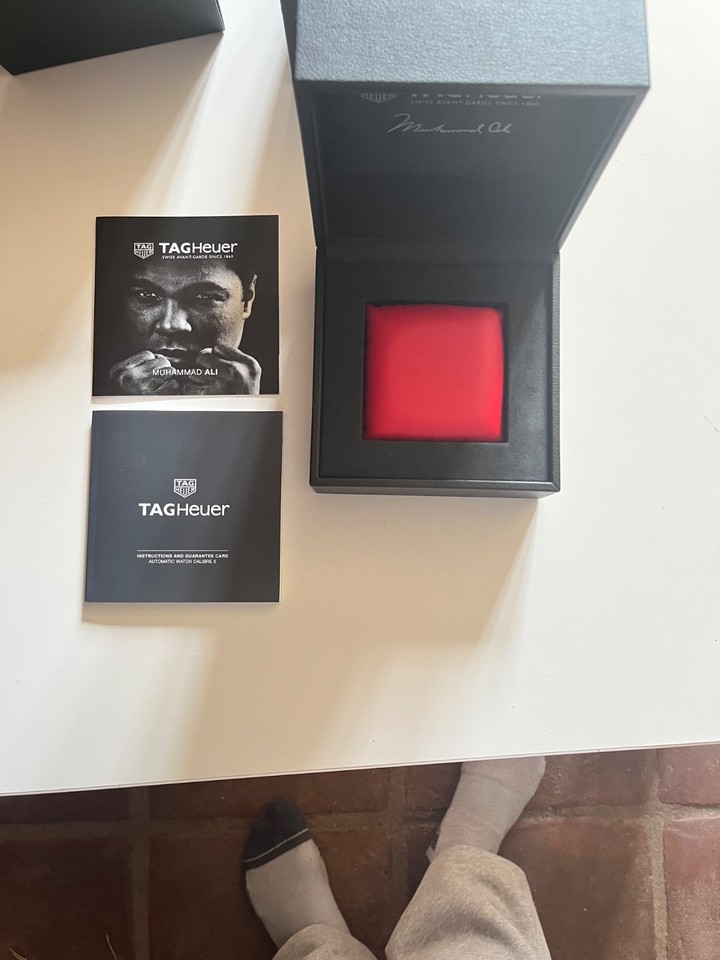 Tag Heuer Muhammad Ali Limited Edition in brilliant condition | eBay UK
