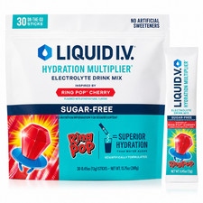 Liquid IV Sugar Free Ring Pop Cherry Hydratio...