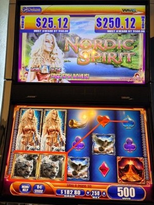 WMS WILLIAMS BB2 SOFTWARE NORDIC SPIRIT SLOT MACHINE GAME & OS.SUPER FUN BONUS!