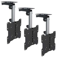 3x 17 19 21 23 26 27 32 36 37 TV Monitor Folding Ceiling Mount Mounting Bracket