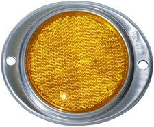 Peterson Manufacturing Amber 3" Diameter Peterson V472A Oval Reflector