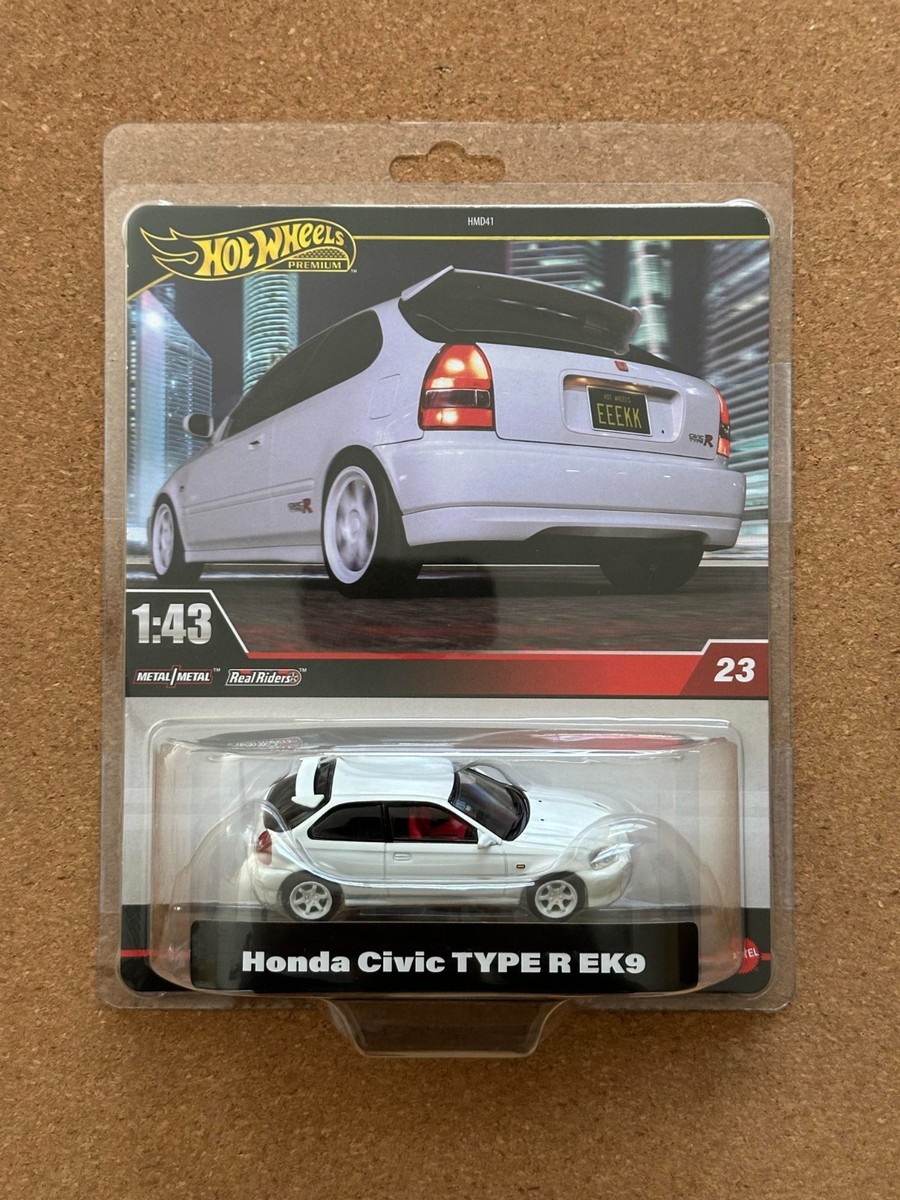 ホットウィール プレミアム 1:43 ホンダ シビック タイプR EK9 限定1台】1/43 ホットウィール シビック タイプR EK9 ホット