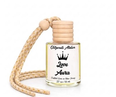 Love Aura | Luxe Hanging Car Diffuser | Apple, Peach, Grapefruit & Cherry Blosso