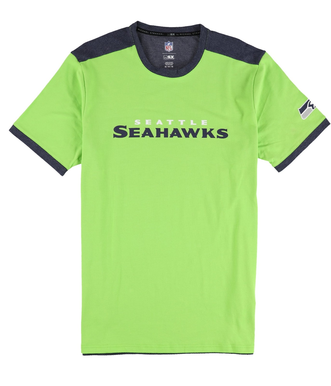 Спортивная мужская футболка G-III Seattle Seahawks с графическим рисунком Зеленый Средний 3490₽