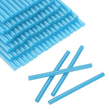100pcs Mini Glue Stick 0.3"x3.9" High-Stick Hot Glue Gun Sticks, Dark Blue 0.18 per stick