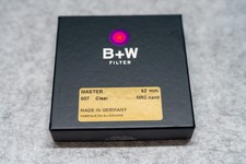 B W 62mm Master 007 Clear MRC nano Filter / 1226016