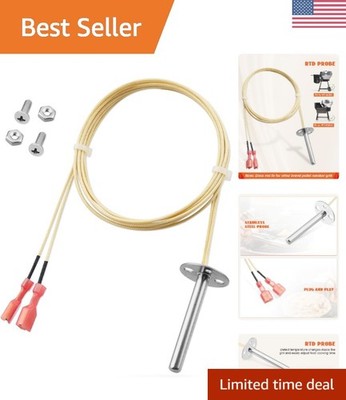 Easy Install RTD Temperature Probe for Bullseye Recteq 380 RT-B380 & RT-B380X
