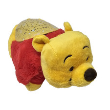 Winnie The Pooh Plush Star Projector Color Change Pillow Pets Sleeptime Lights