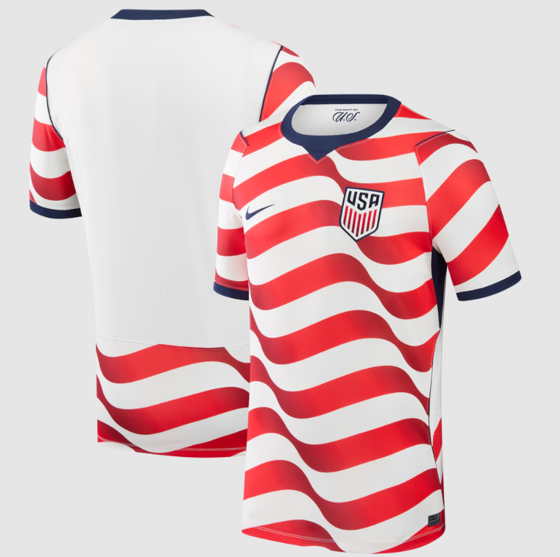 Fanatics Authentic Men's USMNT Nike 2026 Home Stadium Replica Jersey - White