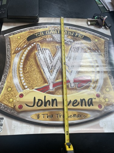 Álbum CD vintage John Cena You Can’t See Me PÓSTER Tha Trademarc 2005 Columbia - Imagen 8 de 13