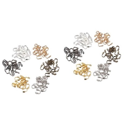  600 stücke DIY U-Typ Positionierrohr DIY Schmuck Thread Guard DIY