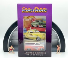 Hot Wheels CAR SHOW CUSTOMS Limited World of Wheels ORANGE Dairy Delivery MOC!