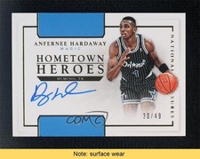 2015-16 National Treasures Hometown Heroes 30/49 Anfernee Hardaway Auto READ 3z3
