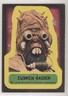 1977 Star Wars Stickers Tusken Raider #10 0e3