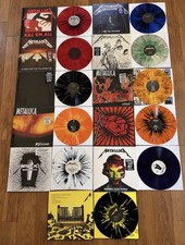 Metallica Las Vegas Pop-Up Exclusive Splatter Vinyl 11 Lp Run Color Variant