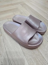 Rose gold slides UK 5 