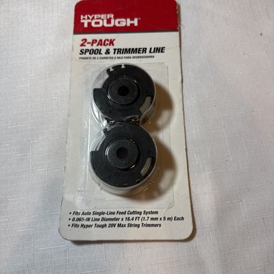 aquirarです Hyper Tough Spool & Trimmer Line 0.065 HT Auto Feed And 20v