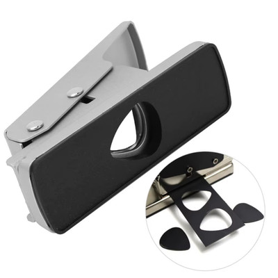 Zum Selbermachen Gitarren-Plektrum Punch Maker Schneiderwerkzeug mit 2 Gitarren-Plektrum-Streifen grau HG5 - UK