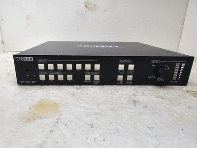 Tekvox TEK 1201 MV Input Seamless Scaler Switcher