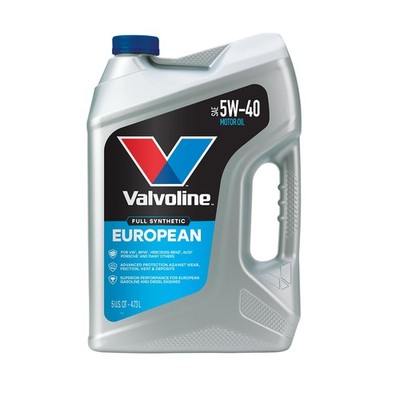 Valvoline European Vehicle Full Synthetic Sae 5W-40 Motor Oil 5 Qt 881166