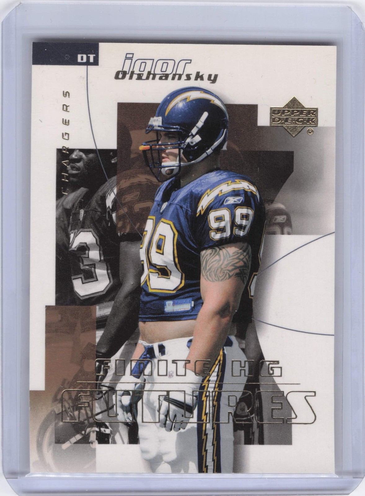 Igor Olshansky Upper Deck Finite HG #226 Base