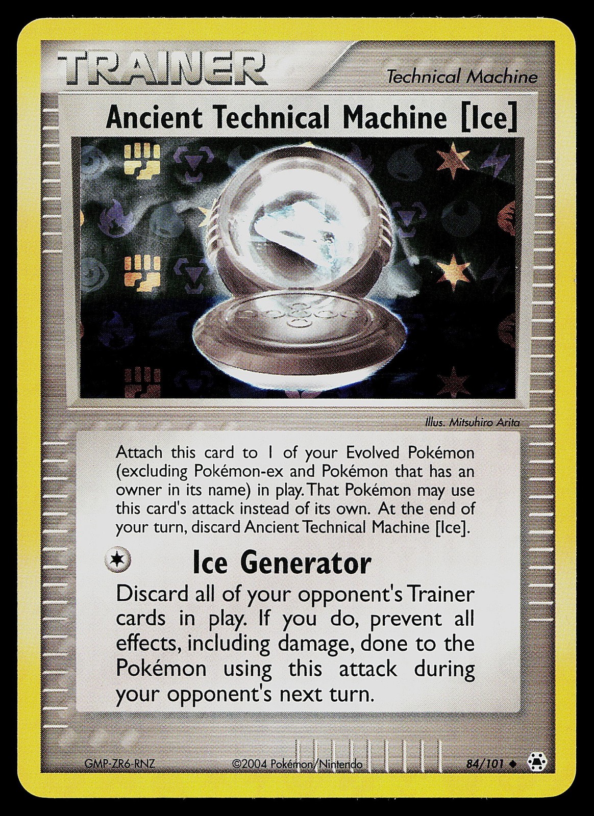 Pokemon Card - Ancient Technical Machine Ice Hidden Legends 84/101 Reverse Holo