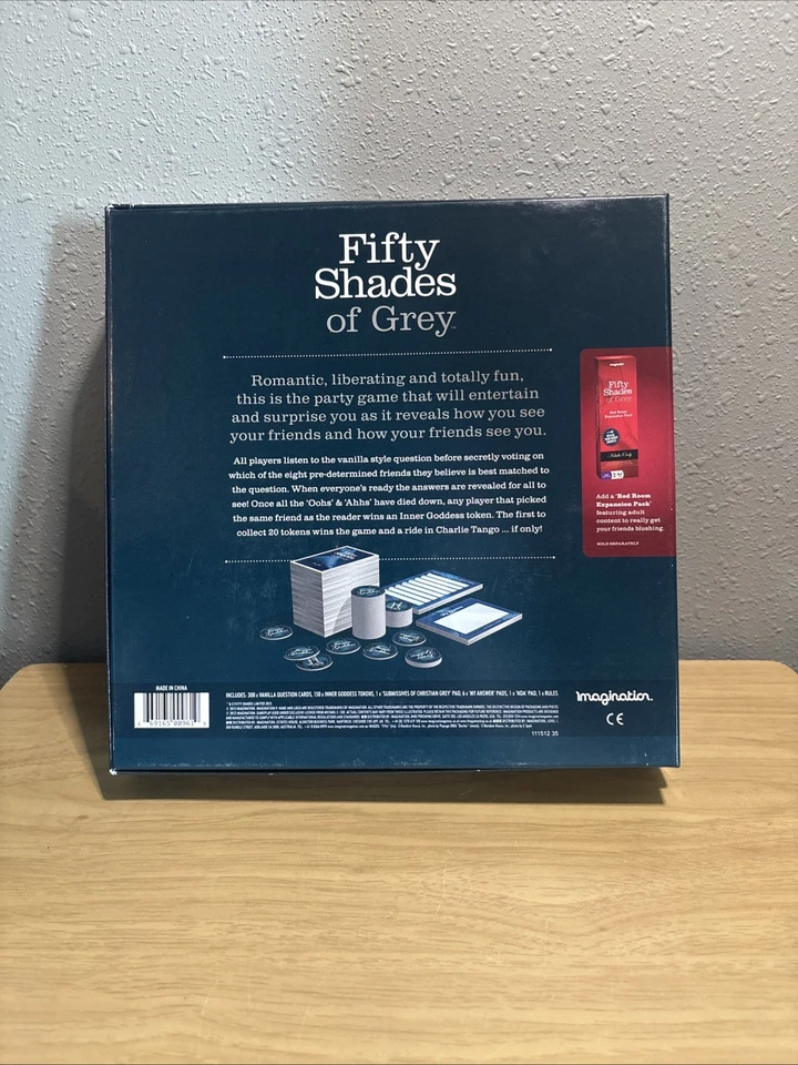 Fifty Shades Of Gray Party Game - Adult 18+ Great Condition Complete - Image 3 of 4