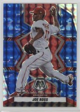 2022 Panini Mosaic Blue Camo Mosaic Prizm Joe Ross #163 11h3