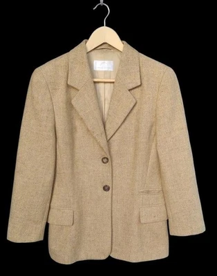 Women Sonia Bogner Blazer Mustard Wool S - Bild 1 von 4