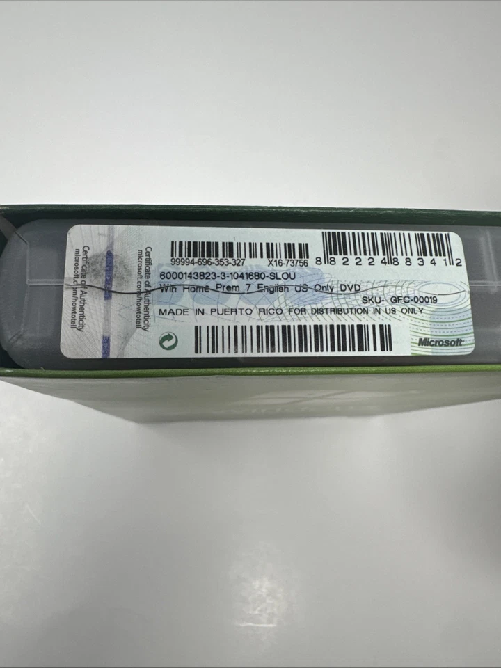 Microsoft Windows 7 Home Premium Upgrade 32 Bit and 64 Bit DVDs MS WIN  - Image 3 of 4