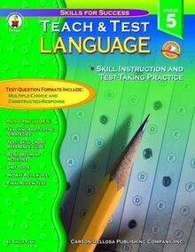 Teach  Test Language Grade 5 von Fisk, Sally | Buch | Zustand gut