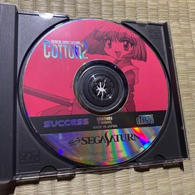 Cotton 2 Sega Saturn SS Success Shmup 2D Shooter Arcade Japan Import Game