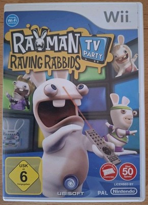 Wii - Rayman Raving Rabbids: TV Party 