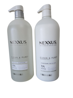 Nexxus Clean & Pure Clarifying Shampoo/Conditioner Duo, ProteinFusion, 33.8 oz 