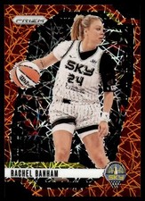 Rachel Banham Orange Velocity #25 2024-25 Panini Prizm WNBA Chicago Sky