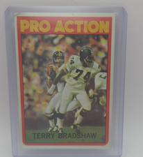 T.C.G. Pro Action Terry Bradshaw #120 Football NFL Vintage Trading Card