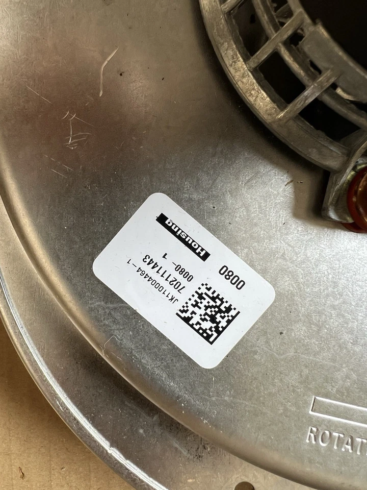 Conjunto de motor ventilador inductor Buderus Foto 2 de 3