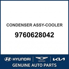 1991-1995 Hyundai Elantra Condenser Assembly-Cooler OEM New 9760628042