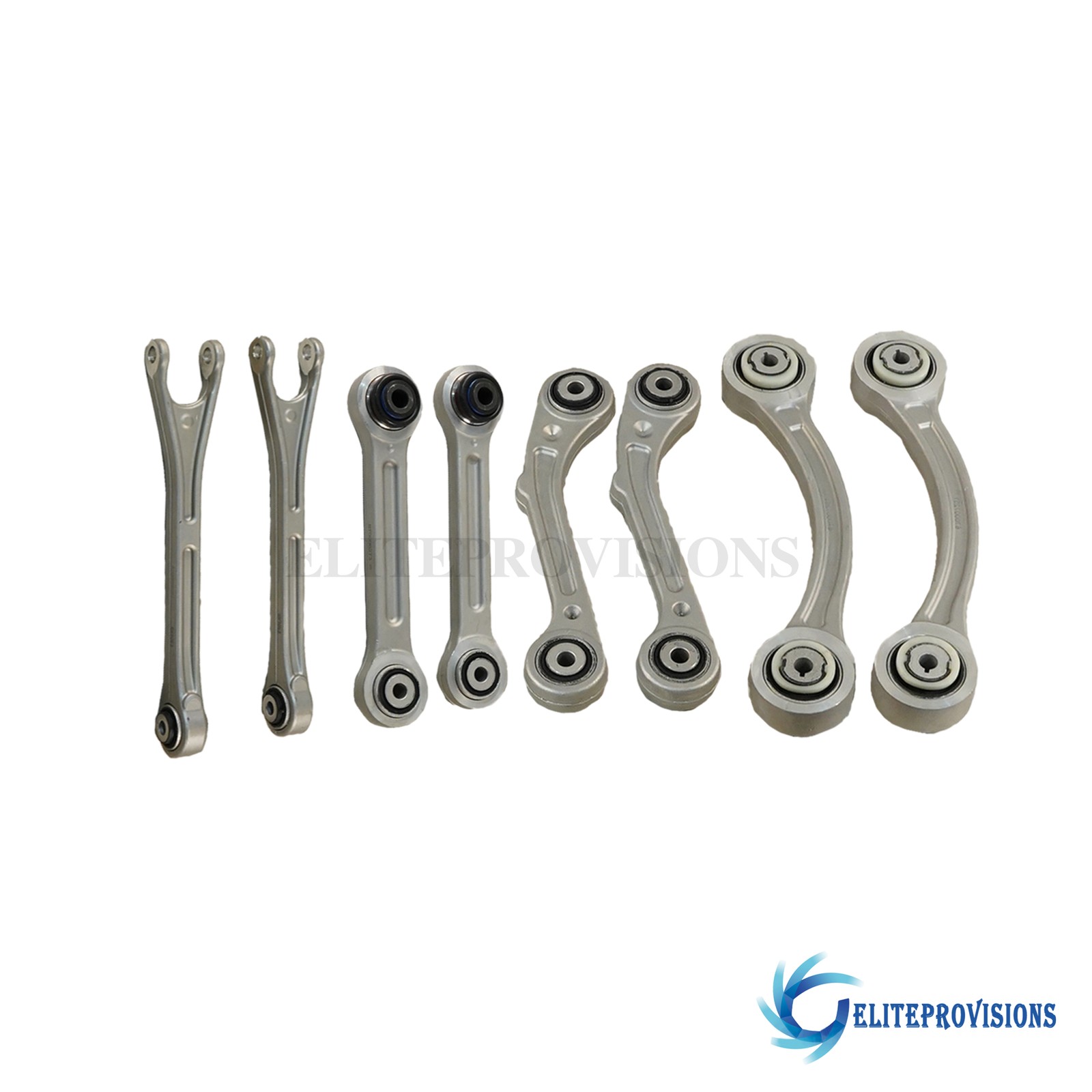 8PCS For Maserati Ghibli Quattroporte 2014-2016 Rear Suspension Control Arm Set