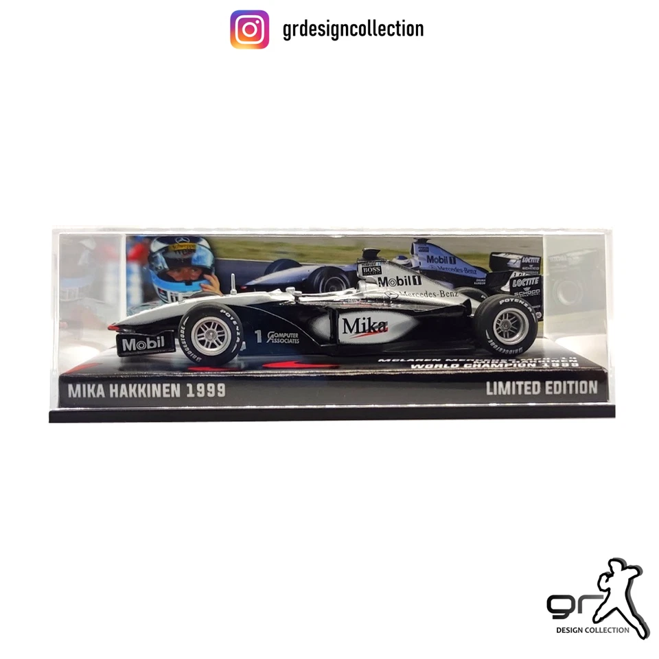 Mika Hakkinen - Mclaren Mp4/14 - F1 World Champion 1999 / Altaya - IXO / 1:43 - Immagine 2 di 4